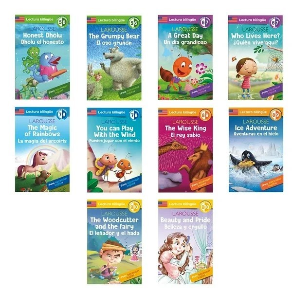 LIBRO LECTURA MONTON DE CUENTOSLECTURA BILINGUE C.115